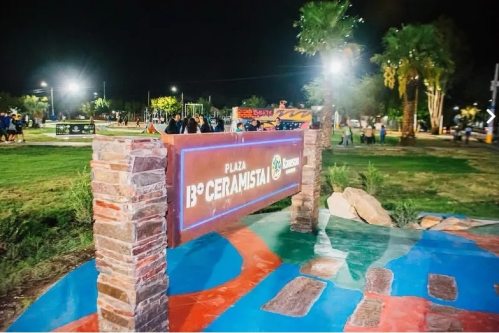 Inauguraron la renovada plaza del B° Ceramista con una inversión millonaria