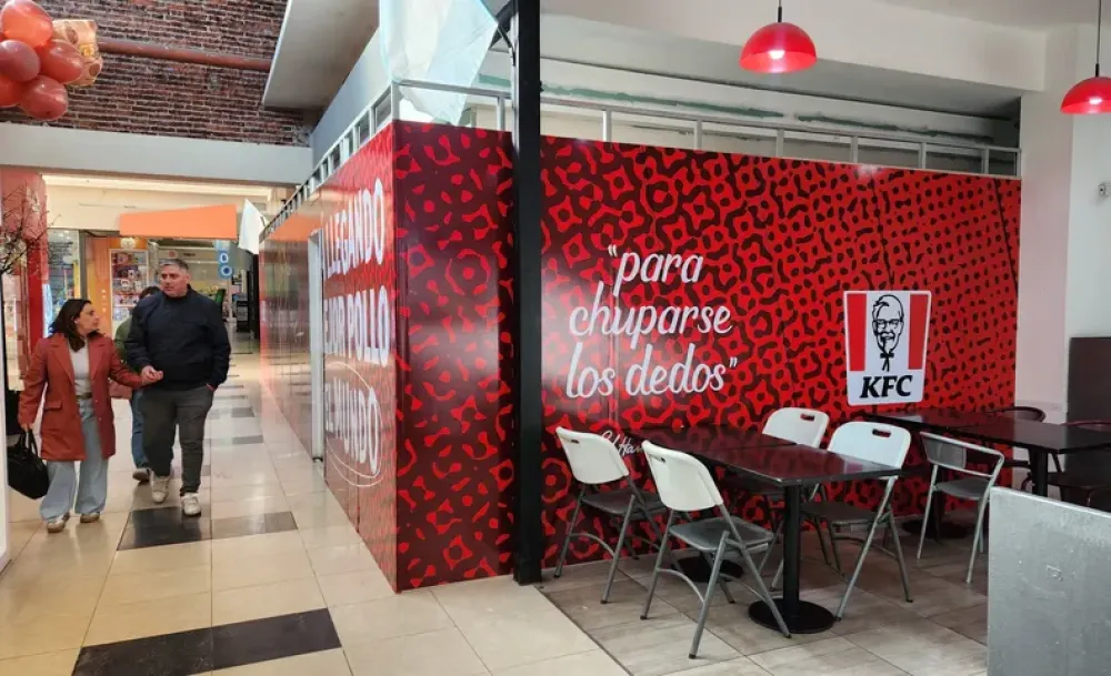 KFC llega a San Juan: el 18 de noviembre abrirá su primer local en el Patio Alvear