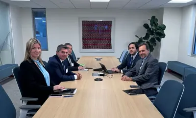 Marcelo Orrego se reúne con autoridades del BID en Estados Unidos para impulsar inversiones en San Juan