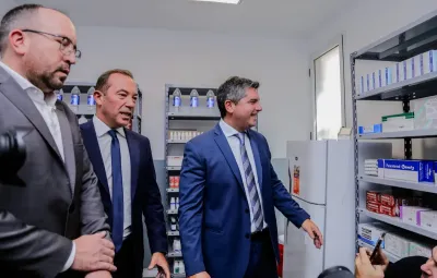 Orrego inaugura ampliación y refacción del CAPS Docentes Sanjuaninos en Rivadavia