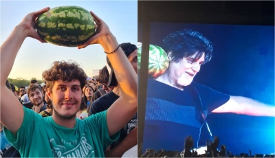 La sandía sanjuanina que inició una tradición con  Divididos y el Cosquín Rock
