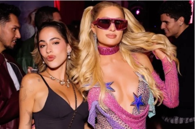 Tini Stoessel brilló en la fiesta de Paris Hilton en Beverly Hills