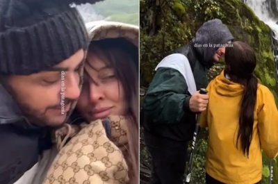 Homero Pettinato y Sofía Gonet confirmaron su relación con una escapada al sur
