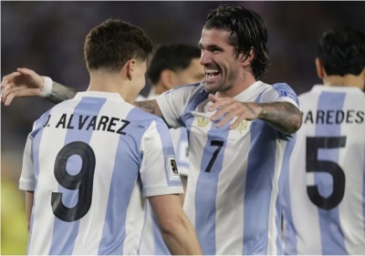 Con la clasificación al Mundial asegurada, Argentina goleó a Brasil