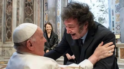 Milei despidió al Papa Francisco