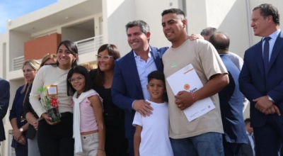 El Gobierno de San Juan entregó 112 viviendas en Chimbas, avanzando en su política habitacional